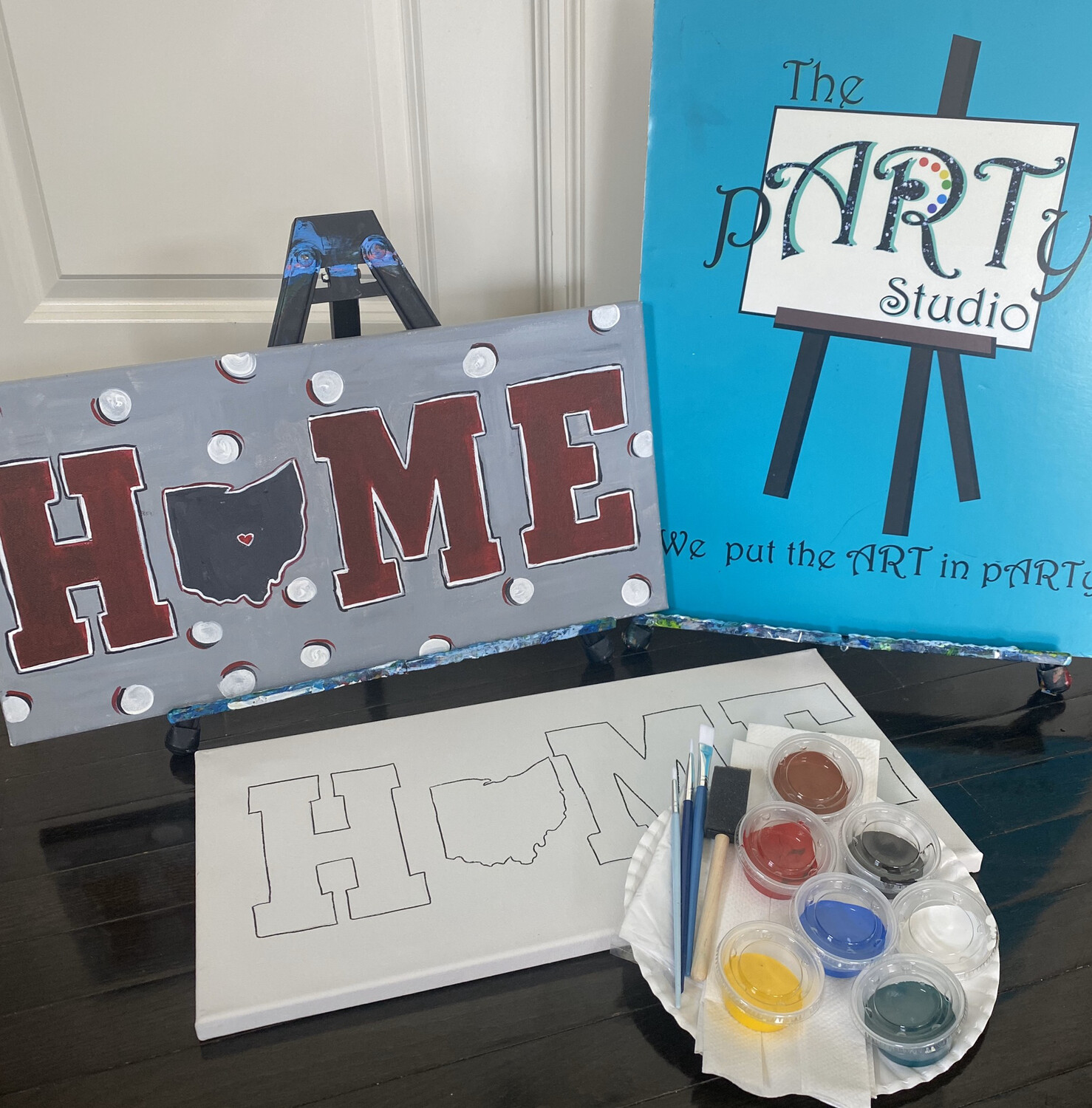 HOME • Paint pARTy Art Kit 10x20