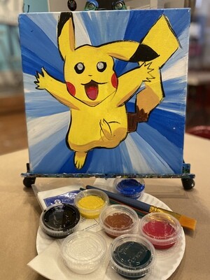 Pikachu ~ At Home Art Kit 12x12