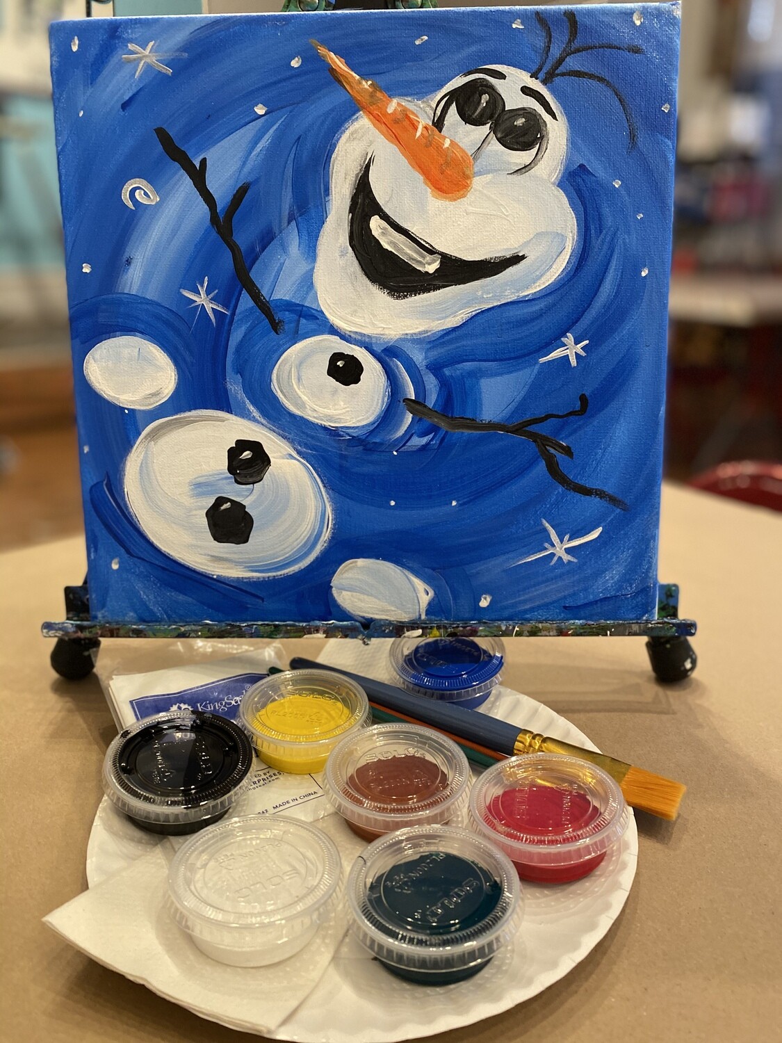 Olaf - At Home Art Kit 12x12 Olaf - At Home Art Kit 12x12