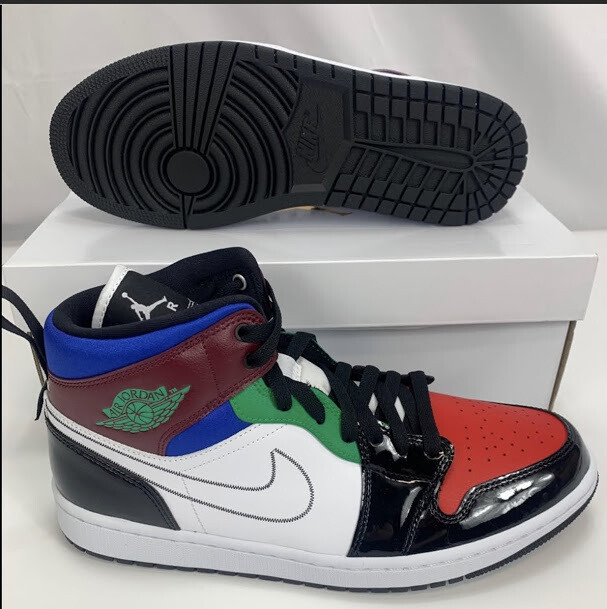 Womens Nike Air Jordan 1 multi-color size 12
