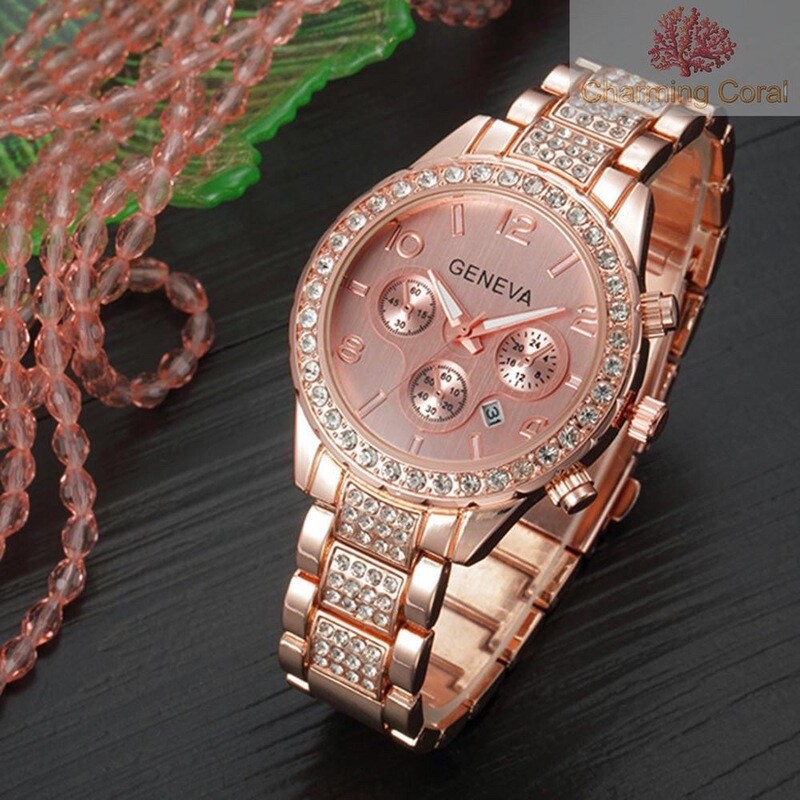 GRIMO Gily Diamond Dinner Lady Women&#39;s Watches Business Watch Fashion Blink ac11407 Jam Tangan Wanita​​