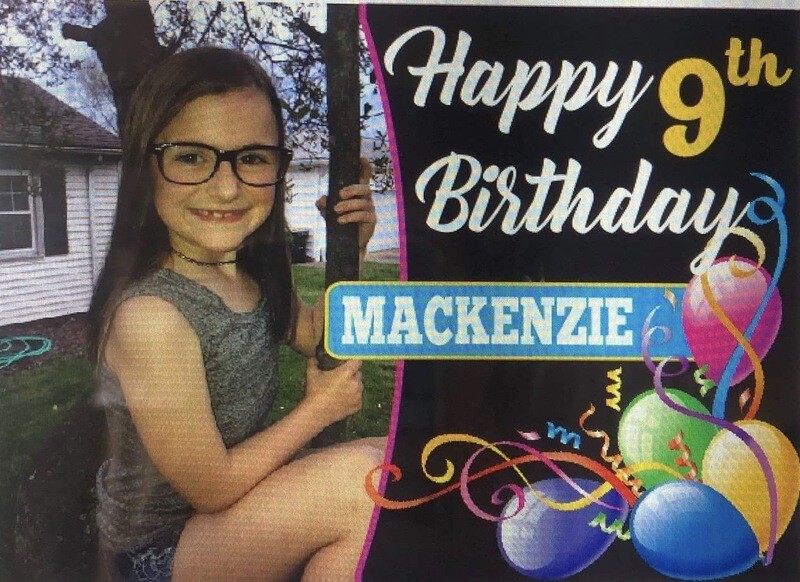 Personalized Birthday Sign