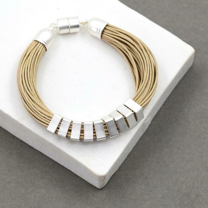 MULTI STRAND SUEDE BRACELET