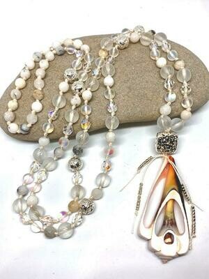 Beach Fantasy Mala Necklace