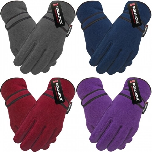 Ladies Polar Fleece R40 Advanced Thermal Fully Insulated Gloves
by Rock Jock