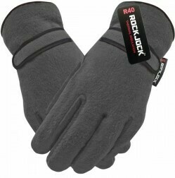 Ladies Polar Fleece R40 Advanced Thermal Fully Insulated Gloves by Rock Jock