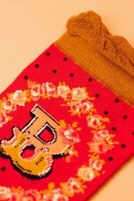 A-Z Ankle Socks - C