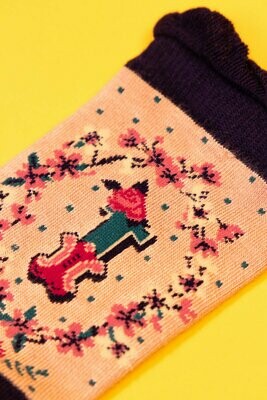 A-Z Ankle Socks - I