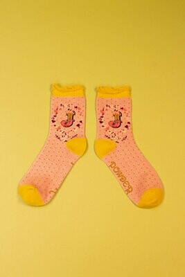 A-Z Ankle Socks - J A-Z Ankle Socks - J