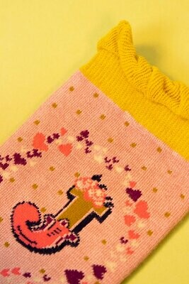 A-Z Ankle Socks - J
