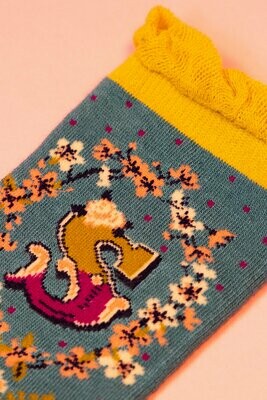 A-Z Ankle Socks - S