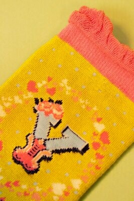 A-Z Ankle Socks - Y