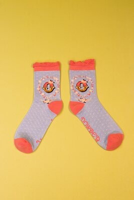 A-Z Ankle Socks - O A-Z Ankle Socks - O