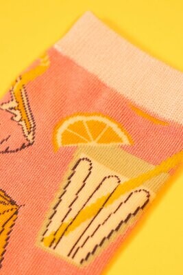 Ladies Ankle Socks Cocktails