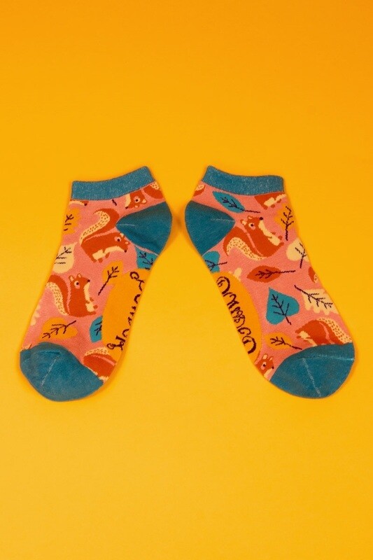 Squirrel Trainer Socks