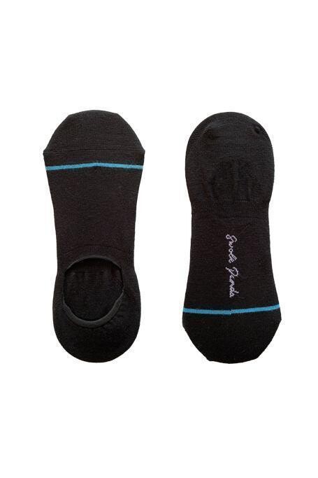SWOLE PANDA BLACK &quot;NO-SHOW&quot; BAMBOO SOCKS