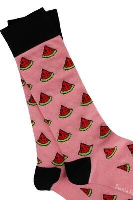 SWOLE PANDA WATERMELON BAMBOO SOCKS