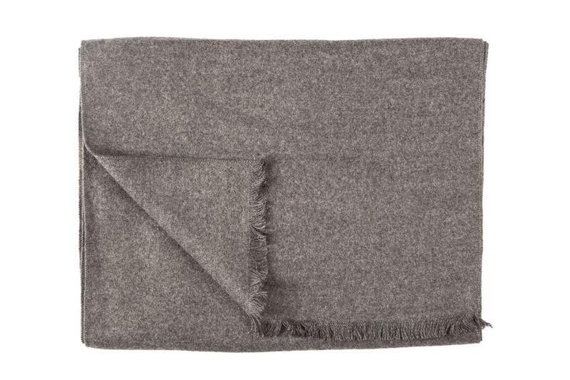 CHARCOAL GREY BAMBOO SCARF