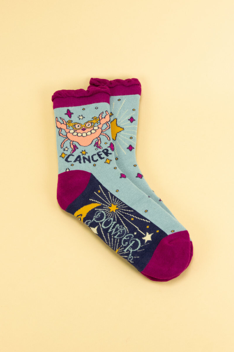 Cancer Zodiac Ankle Socks