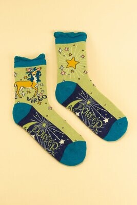 Virgo Zodiac Ankle Socks