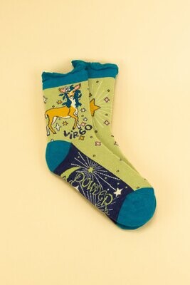 Virgo Zodiac Ankle Socks
