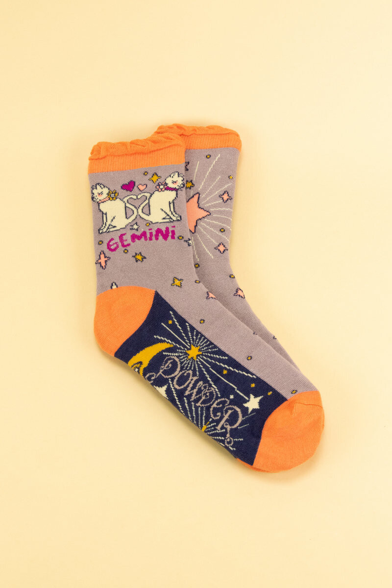 Gemini Zodiac Ankle Socks Gemini Zodiac Ankle Socks