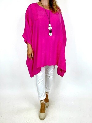 LAGENLOOK PALOMA RAW EDGE TOP