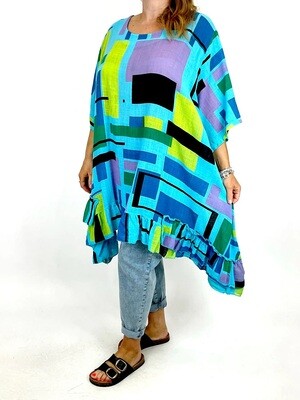 LAGENLOOK KATE FRILL HEM TOP