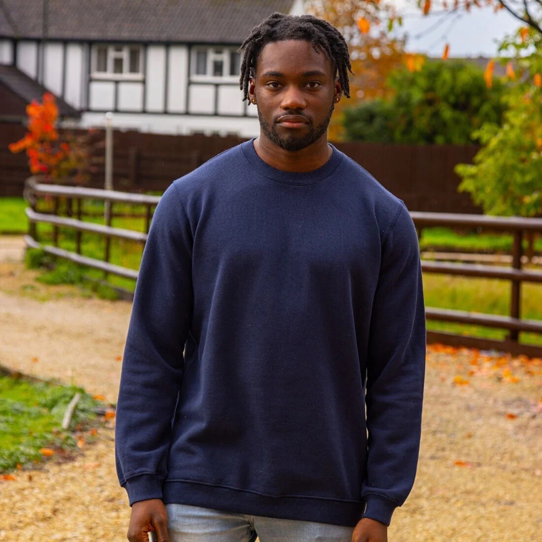 REFIBRA™ SWEATSHIRT (NAVY) XXL