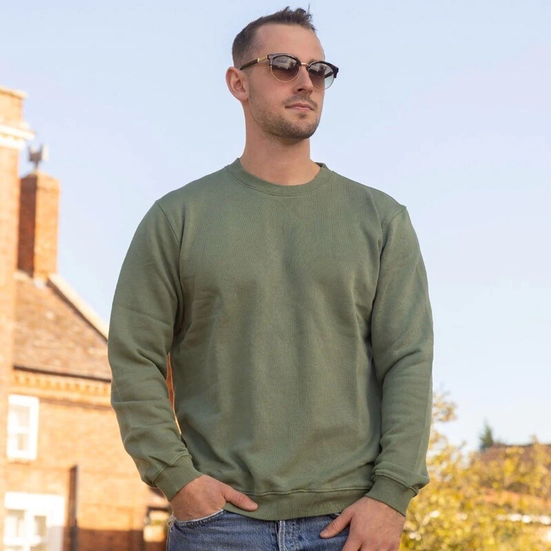 REFIBRA™ SWEATSHIRT (KHAKI) XXL