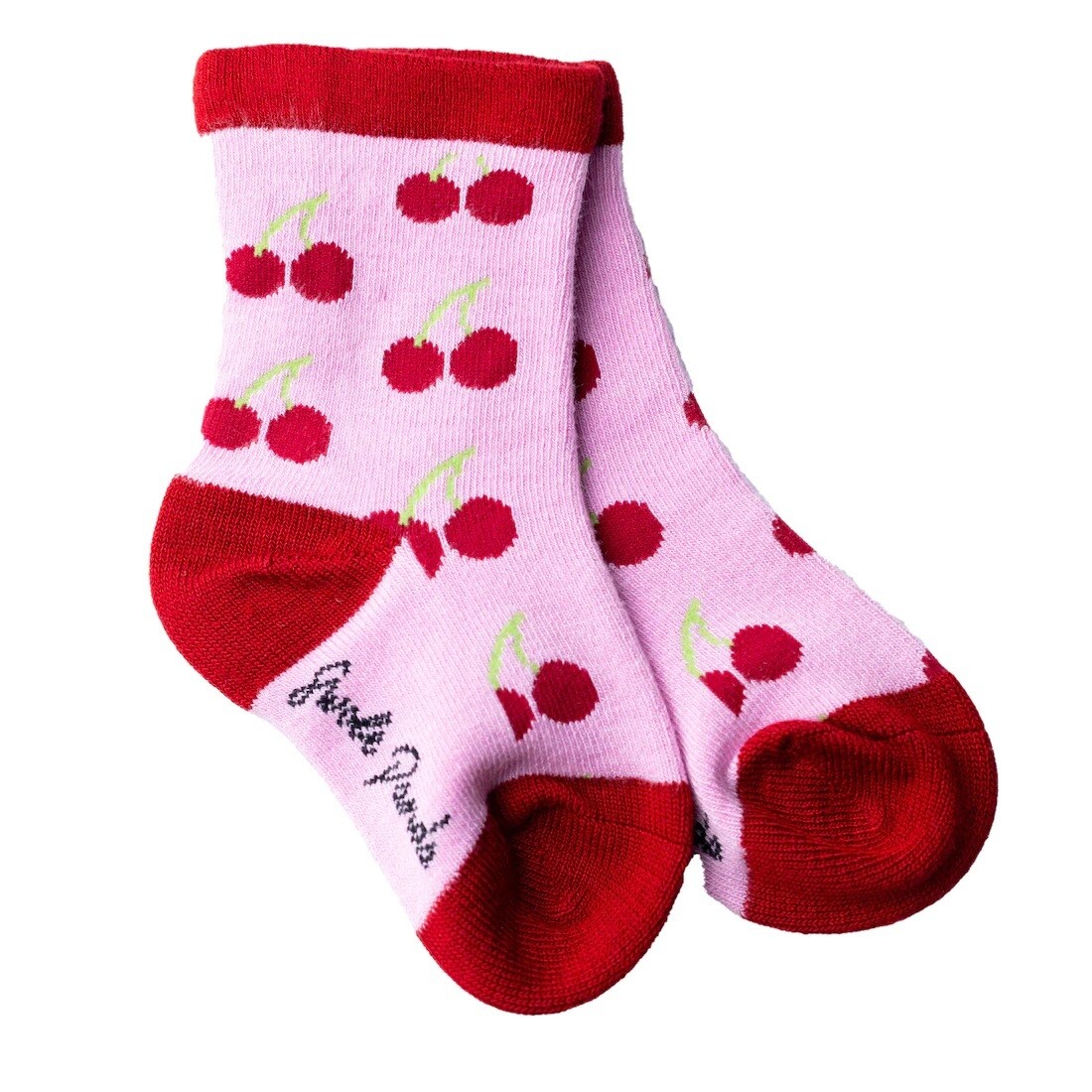 CHILDREN&#39;S CHERRY BAMBOO SOCKS, Size: 7-9 Years