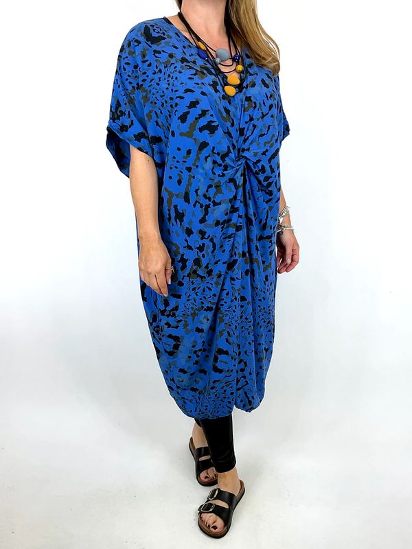 LAGENLOOK RUBY ANIMAL KNOT DRESS