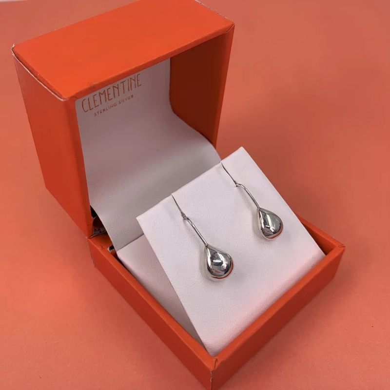 DROP STERLING SILVER EARRINGS