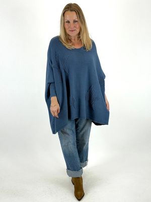 Made in Italy Lagenlook Lou Star Jumper