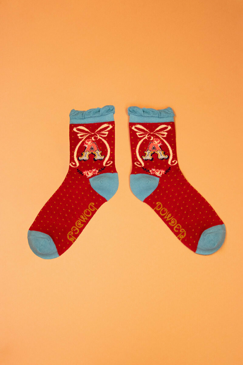 A-Z Ankle Socks - A