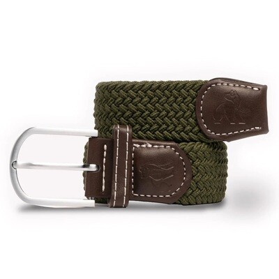 SWOLE PANDA Woven Belt - Khaki Green (M)