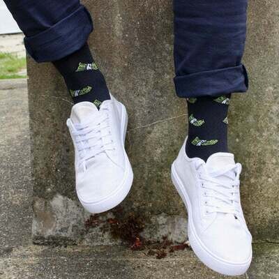 SWOLE PANDA MONEY BAMBOO SOCKS