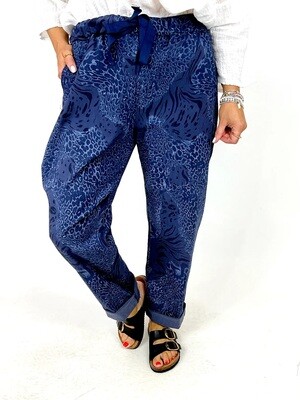 LAGENLOOK ANIMAL PRINT MAGIC PANT JOGGERS