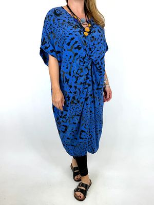 LAGENLOOK RUBY ANIMAL KNOT DRESS