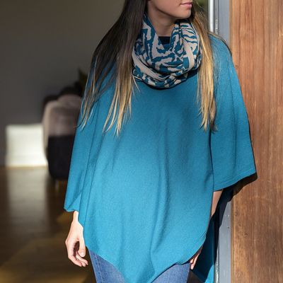 Recycled Blend Poncho