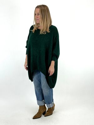 Made in Italy Lagenlook Lottie Plain Jumper