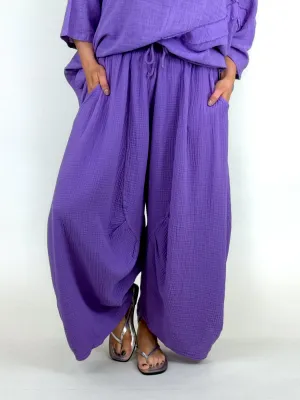 MADE IN ITALY | Mae Cotton Trousers