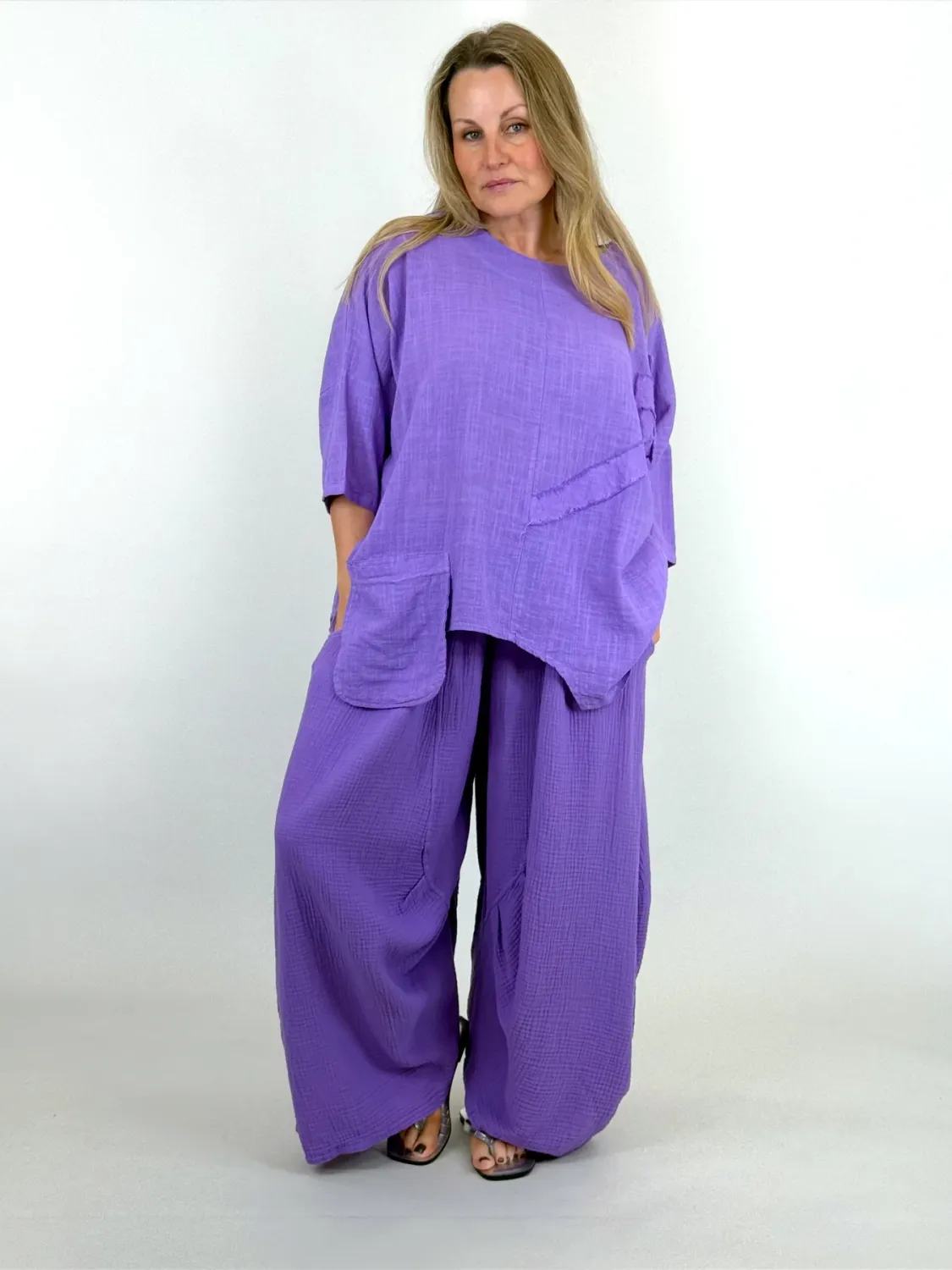 MADE IN ITALY | Mae Cotton Trousers