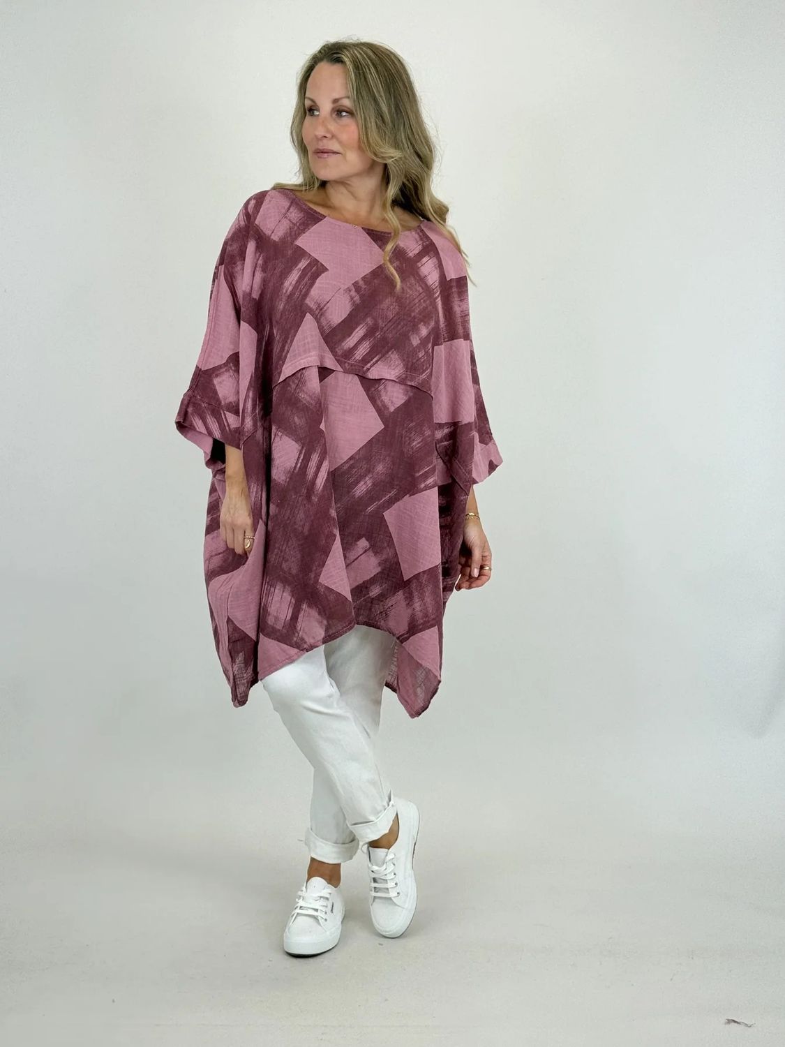 Made in Italy  Jax Check Top