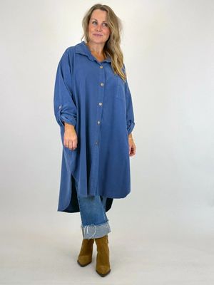 Made in Italy Cotton Needlecord Shirt