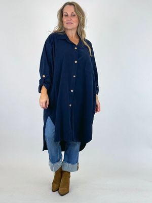 Made in Italy Cotton Needlecord Shirt