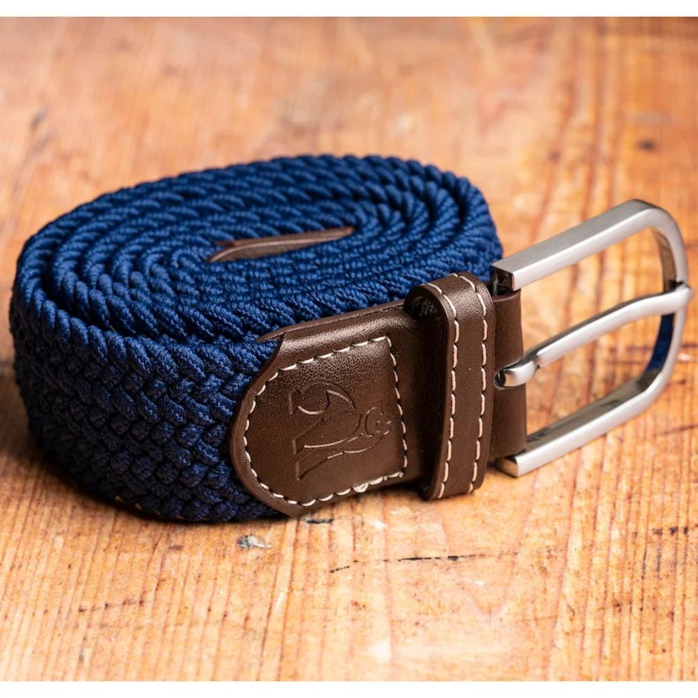Woven Belt - Dark Blue (L)