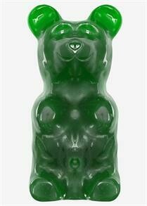 World&#39;s Largest Gummy Bear - Sour Apple