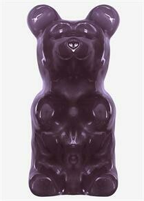 World&#39;s Largest Gummy Bear - Grape