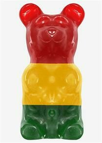 World&#39;s Largest Gummy Bear - Classic Flavors (Cherry, Lemon &amp; Sour Apple)